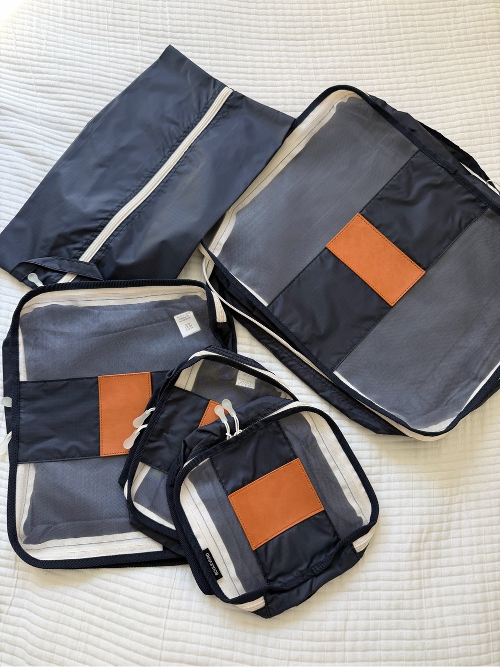 Boulevard Patrick Packing Cube Set in Navy